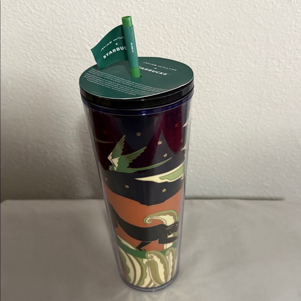 🥤Buy 2 Cups Get 1 FREE - Starbucks by artist Mike Willcox Jungle Motif - Picture 2 of 5